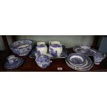 Collection of blue & white china