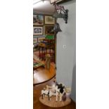 Hanging horse bell & cow doorstop