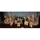 Collection of Pendelfin figures