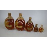 Collection of Dimple whiskeys