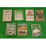 Collection of vintage motoring magazines