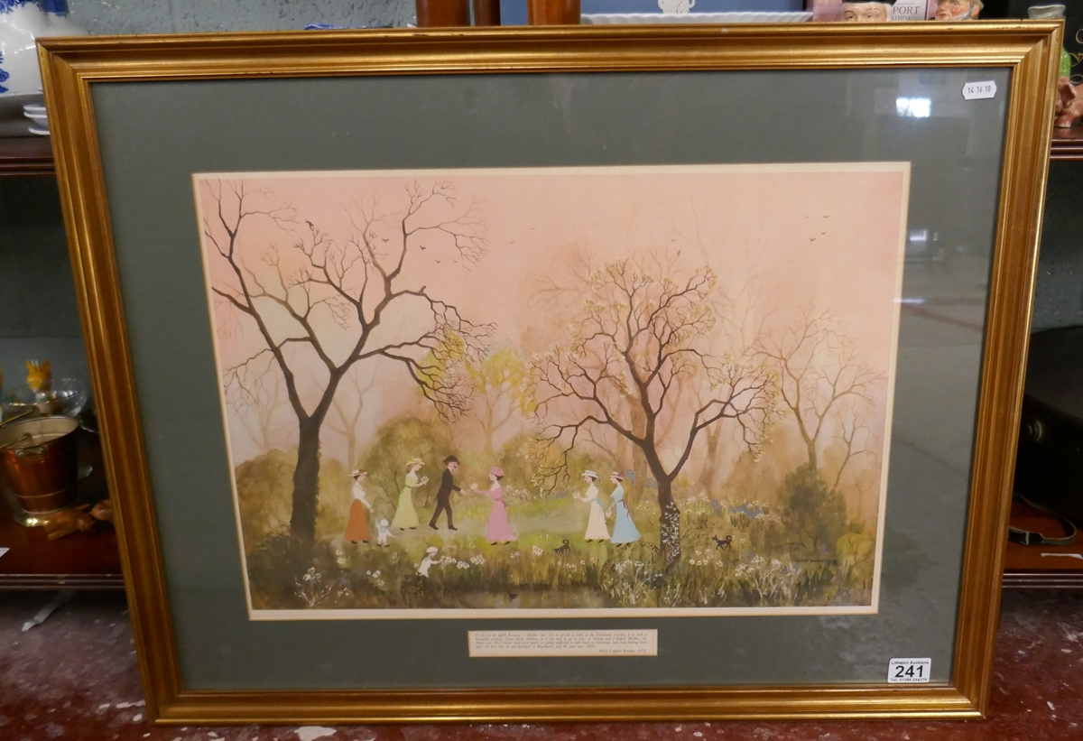 Print - It was on an April Evening by Helen Layfield Bradley