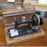 Antique sewing machine by Frista & Rossmann