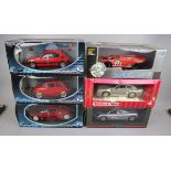 Models - Collection of 1/18 scale model cars to include Solido
