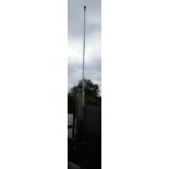 Good quality sectional aluminium flag pole