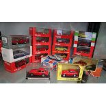 Models - Collection of 1/43 scale model cars to include Top Model etc