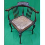 Antique corner chair