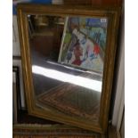 Large gilt framed mirror