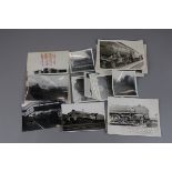 Collection of steam locomotive photographs