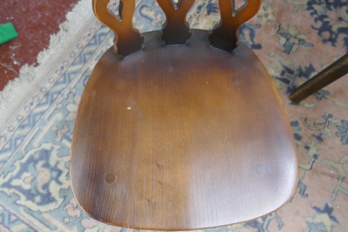 Set of 4 Ercol dining chairs - Bild 4 aus 7