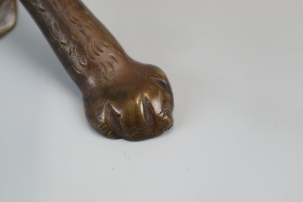 Bronze - Jaguar - Approx. L: 35cm - Bild 3 aus 3