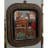 Ornate antique mirror