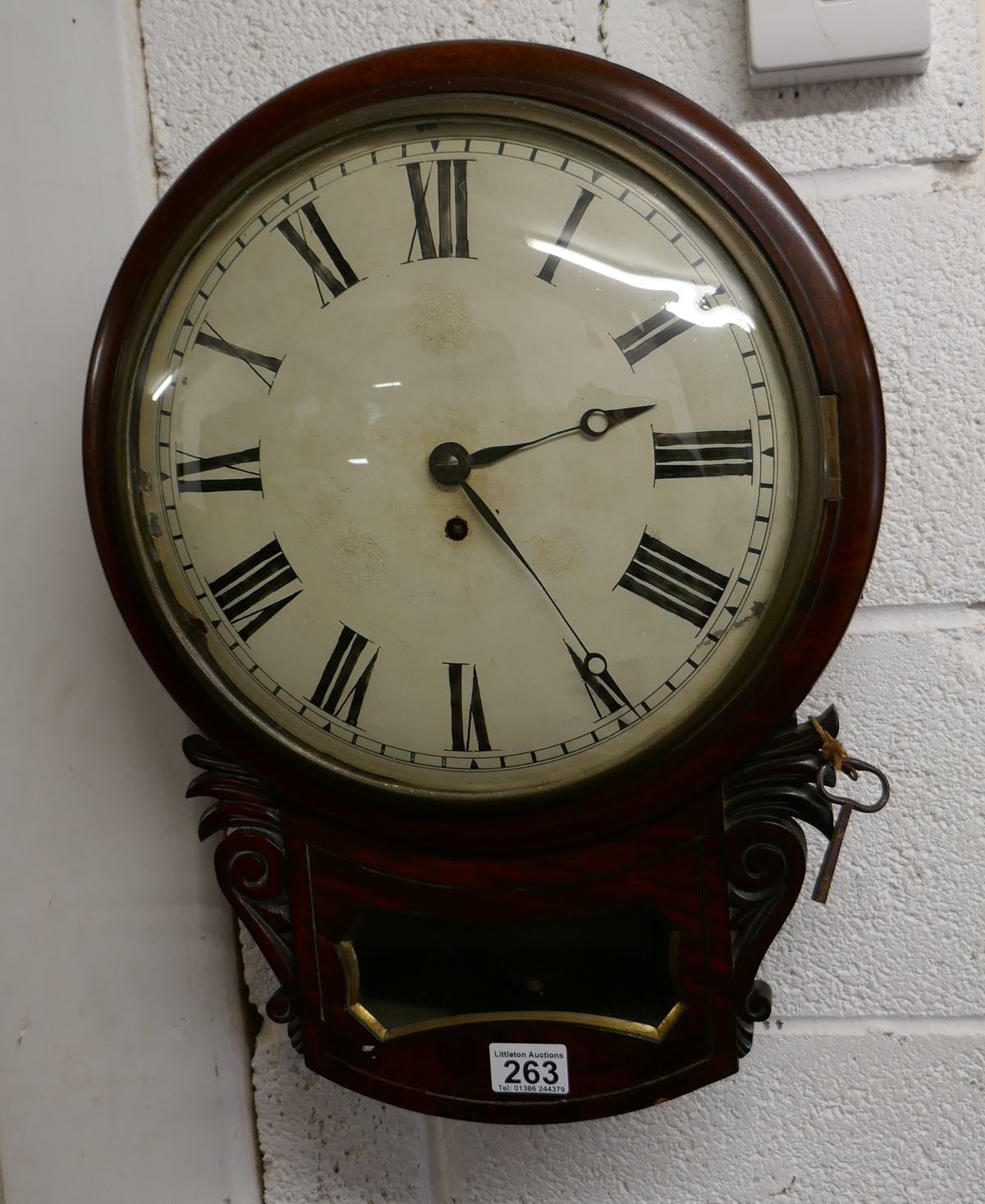 Antique wall clock