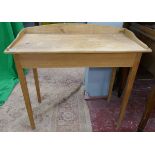 Antique pine washstand - Approx. W: 89cm D: 43cm H: 74cm