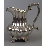 Hallmarked silver jug marked Wordley & Mayer, Feott, Liverpool - Approx 225g