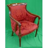 Edwardian armchair