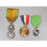3 medals to include French 1870