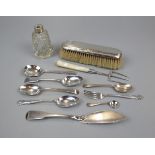 Collection of hallmarked silver