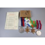 Collection of WWII medals