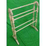 Beech towel rail