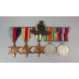 Collection of WWII medals