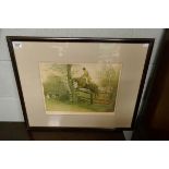 Signed Cecil Aldin print