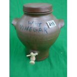 Stone vinegar jar