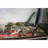 Collection of military diecast toys to include Dinky