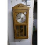 Edwardian wall clock