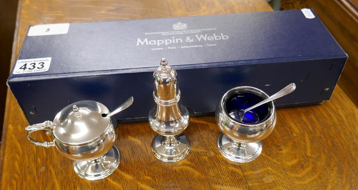 Mappin & Webb condiment set