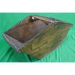 Large elm trug