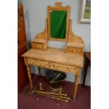 Pine dressing table