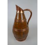 Oak & coopered jug