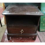 Stag Minstrel bedside cabinet