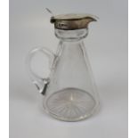 Hallmarked silver topped whiskey toddy