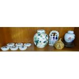 Collectables to include six potlids and Royal Worcester