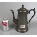 Pewter teapot by Thomas Otley and Sons