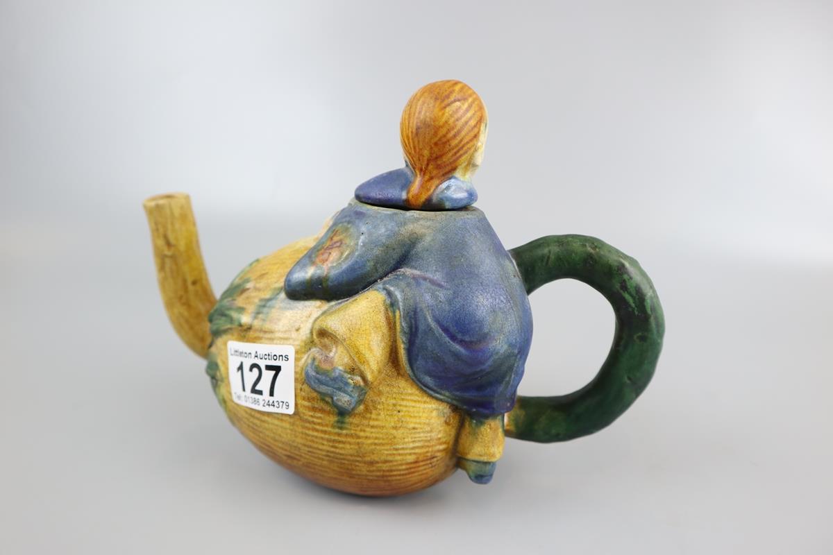 Antique chinese teapot - Image 5 of 8