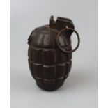 Decommissioned hand grenade