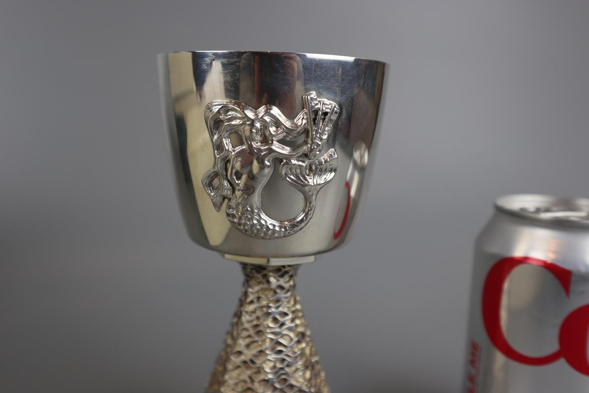 Cased solid silver goblet L/E - The Dean & Chapter of Ely- Approx gross weight 522g - Image 3 of 6