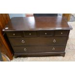 Stag Minstrel chest of drawers - Approx. W: 107cm D: 46cm H: 70cm