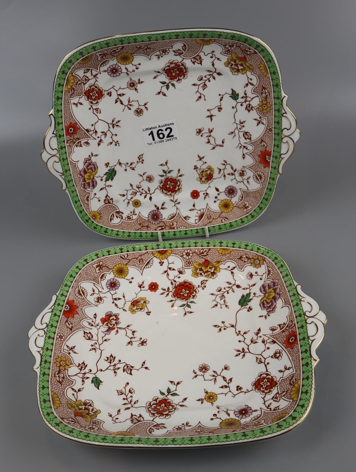 2 Royal Crown Derby plates