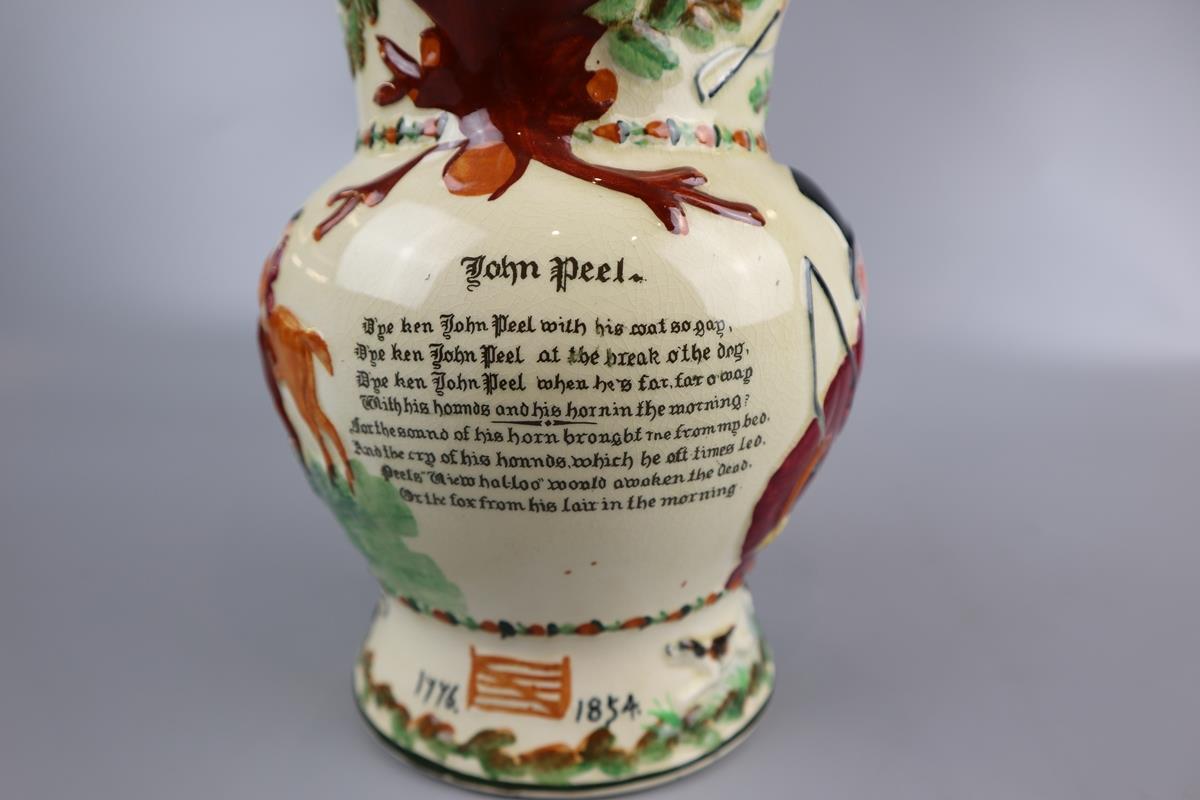 2 Crown Devon musical jugs and two character tankards - Image 9 of 16