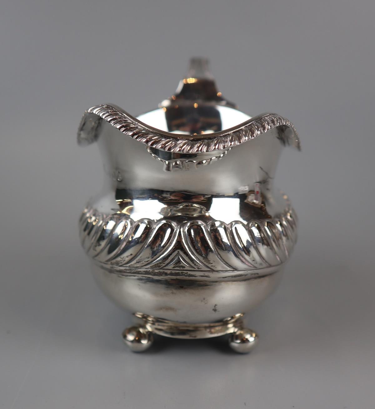 Hallmarked silver sauceboat - Approx 126g - Image 3 of 6