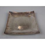 Hallmarked silver pin tray - Approx 198g