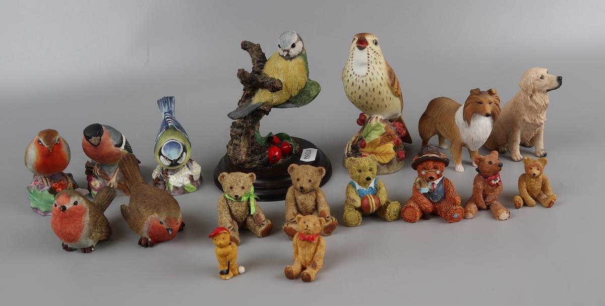 Collectables to include Royal Worcester birds