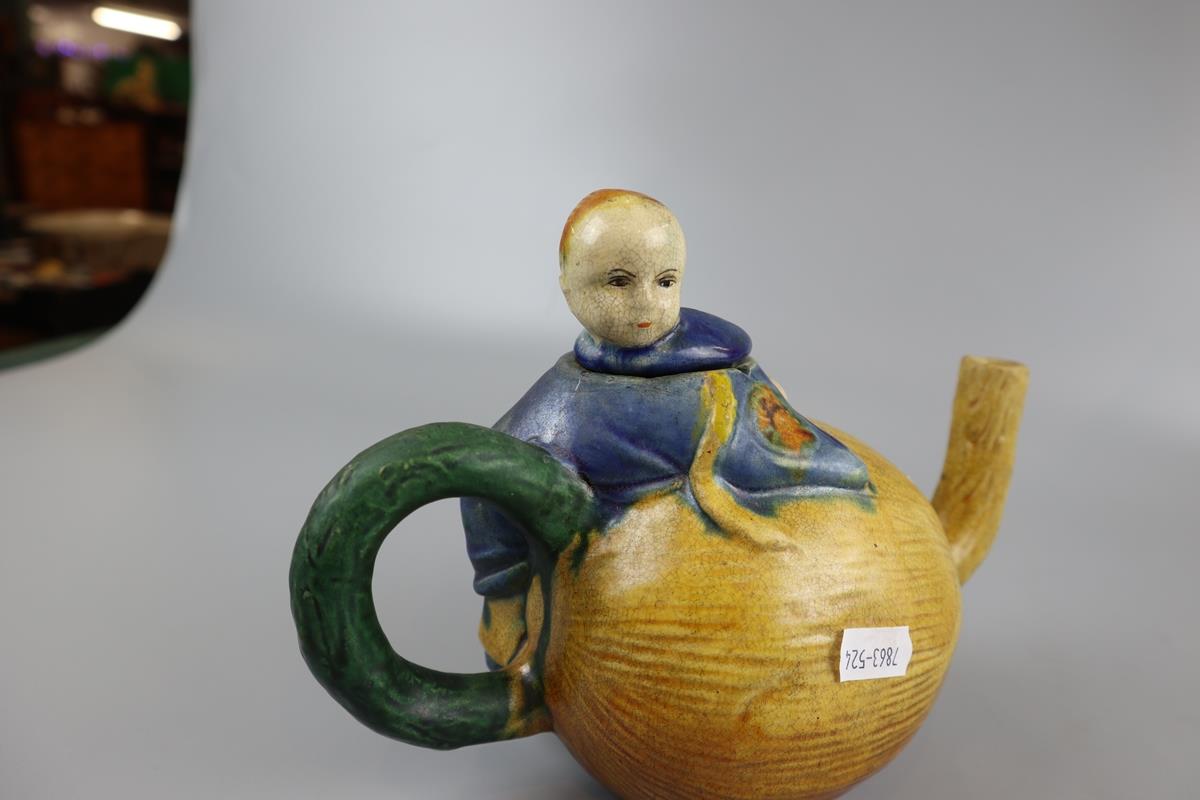 Antique chinese teapot - Image 6 of 8