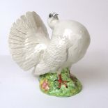 A Beswick model of a Fantail Pigeon, gloss, No.1614 CONDITION REPORT: Crazing.