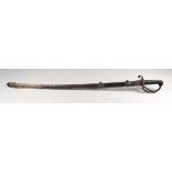 An 1821 pattern light cavalry presentation sword,