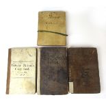 A collection of four Court Books relating to Great Bowden, including a Court Leet book.